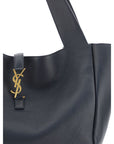 Saint Laurent Black Calf Leather Bos Taurus Shoulder Bag