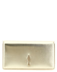 Christian Louboutin Gold Lambskin Clutch Bag