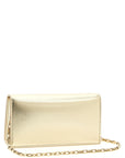 Christian Louboutin Gold Lambskin Clutch Bag