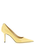 Jimmy Choo Bicolor Leather High Heel Pumps