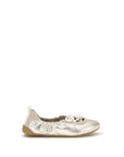 Chloé Silver Calf Leather Bos Taurus Sneakers