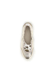 Chloé Silver Calf Leather Bos Taurus Sneakers
