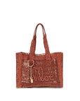 Chloé Brown Raffia Shoulder Bag