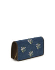 Valentino Garavani Blue Cotton Shoulder Bag