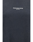 Alexander Wang Gray Cotton T-Shirt