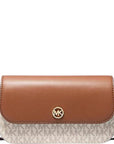Michael Kors Beige Leather Crossbody Bag