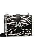 Michael Kors Black Leather Shoulder Bag