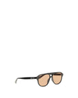 Alexander McQueen Brown Acetate Sunglasses