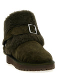 Burberry Bicolor Leather Ankle Boots
