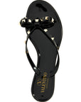 Valentino Garavani Black PVC Slides