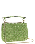 Valentino Garavani Bicolor Calfskin Shoulder Bag
