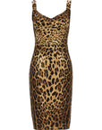 Dolce & Gabbana Multicolor Silk Cocktail Dress