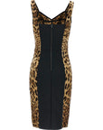 Dolce & Gabbana Multicolor Silk Cocktail Dress