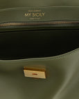 Dolce & Gabbana Bicolor Calfskin Handbag