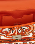 Dolce & Gabbana Orange Cotton Handbag