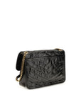 Saint Laurent Black Calf Leather Bos Taurus Shoulder Bag