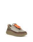 Chloé Bicolor Polyurethane Athletic Sneakers