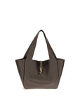 Saint Laurent Brown Calf Leather Bos Taurus Shoulder Bag