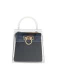 Ferragamo Black Pvc Handbag