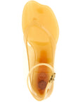 Chloé Bicolor Polyurethane Mid Heel Pumps