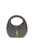 Saint Laurent Gray Lamb Ovis Aries Aries Shoulder Bag