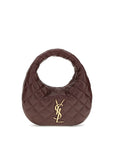Saint Laurent Brown Lamb Ovis Aries Aries Shoulder Bag