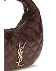 Saint Laurent Brown Lamb Ovis Aries Aries Shoulder Bag