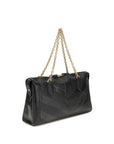Valentino Garavani Black Lamb Ovis Aries Aries Shoulder Bag