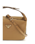 Prada Beige Recycled Polyamide Shoulder Bag