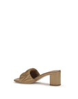Miu Miu Beige Lamb Ovis Aries Aries Platform Sandals
