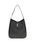Saint Laurent Black Calf Leather Bos Taurus Shoulder Bag