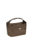 Prada Brown Recycled Polyamide Shoulder Bag