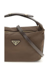 Prada Brown Recycled Polyamide Shoulder Bag