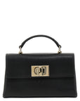 Furla Black Leather Crossbody Bag
