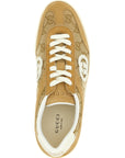 Gucci Beige Calfskin Low Top Sneakers