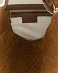 Gucci Brown Calfskin Shoulder Bag