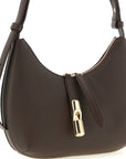 Furla Brown Calfskin Shoulder Bag