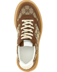 Gucci Brown Calfskin Chunky Sneakers