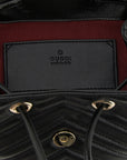 Gucci Black Lamb Leather Backpack