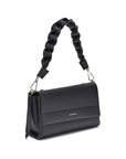 Coccinelle Black Calf Leather Bos Taurus Shoulder Bag