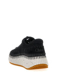 Chloé Bicolor Polyester Athletic Sneakers