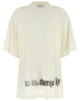 Balenciaga White Cotton T-Shirt