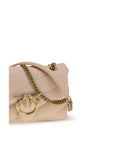 PINKO Multicolor Calf Leather Bos Taurus Shoulder Bag