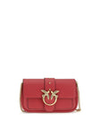 PINKO Multicolor Calf Leather Bos Taurus Shoulder Bag