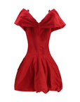 Magda Butrym Multicolor Cotton Cocktail Dress