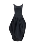 Magda Butrym Black Polyester Casual Dress