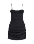Magda Butrym Black Silk Cocktail Dress