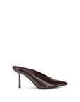 LE SILLA Bordeaux Calf Leather Bos Taurus Mules