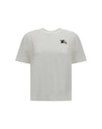 Burberry White Cotton T-Shirt