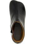 MM6 Maison Margiela Black Polyester Ankle Boots